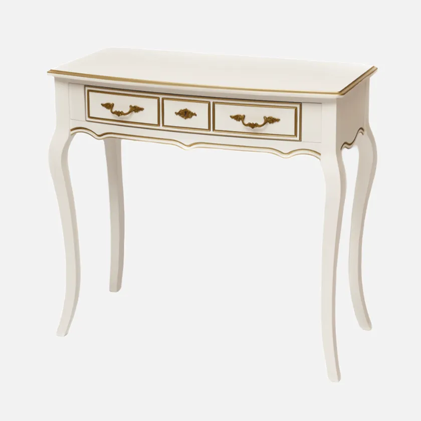 Консоль "Селина" (цвет "Слоновая кость" с "золотой" патиной) "Tadorna Furniture"