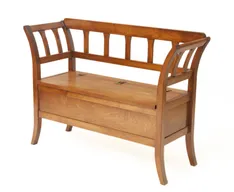 Скамейка "Бабариха" (цвет "Испанский орех") "Tadorna Furniture"