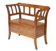 Скамейка "Бабариха малая" (цвет "Испанский орех") "Tadorna Furniture"