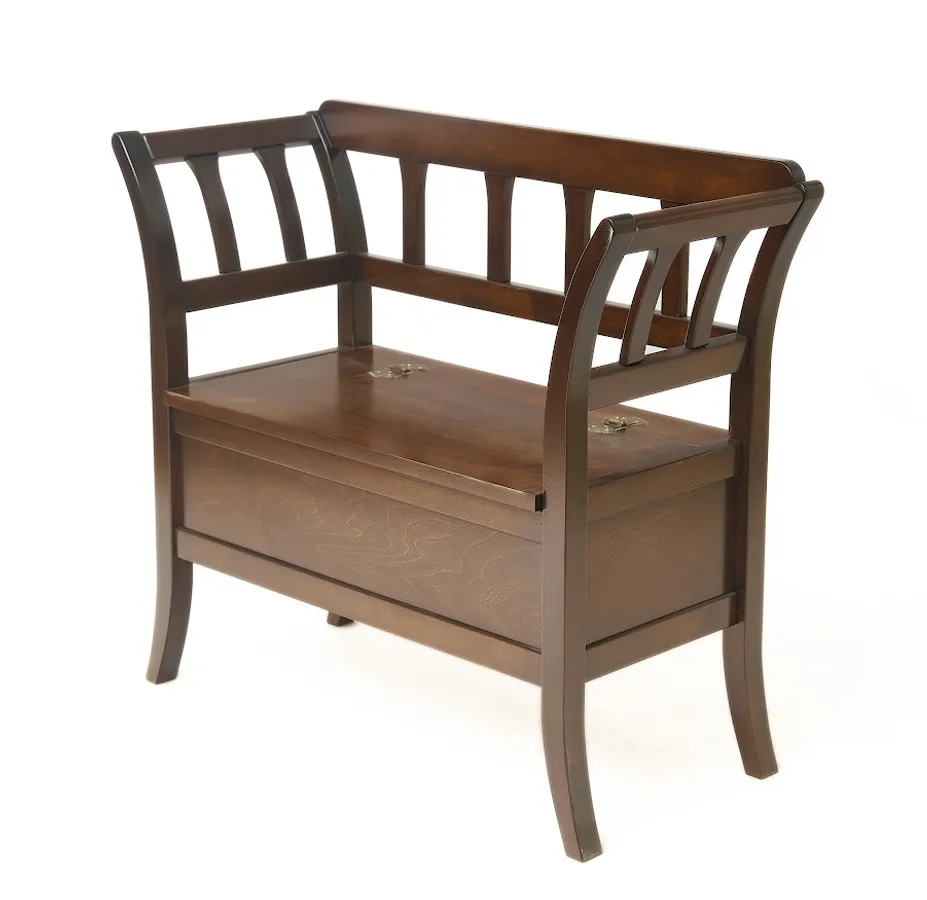 Скамейка "Бабариха малая" (цвет "Орех") "Tadorna Furniture"