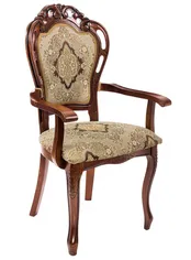 Стул классический "Бронте-П" с подлокотниками (Вишня) "Tadorna Furniture"