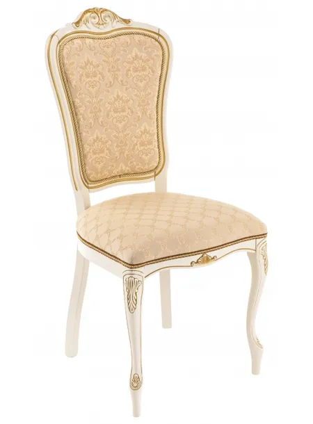 Стул классический "Руджеро" (цвет бежевый с "золотой" патиной) "Tadorna Furniture"