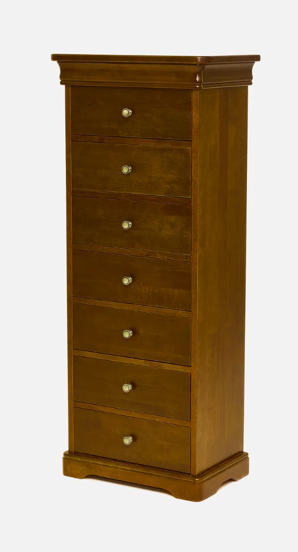 Комод "Дадон-7" (цвет "Орех", 8 ящиков) "Tadorna Furniture"