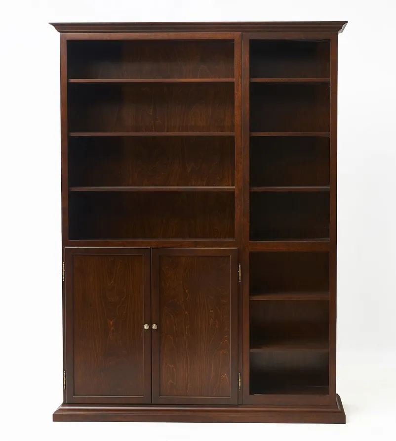 Шкаф-стенка "Онегин-260-159" цвет Орех "Tadorna Furniture"