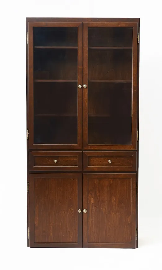 Шкаф "Онегин-257" (цвет "Орех") "Tadorna Furniture"