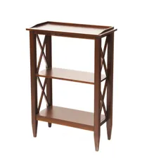 Стеллаж "Каверин-3" (цвет "Орех") "Tadorna Furniture"