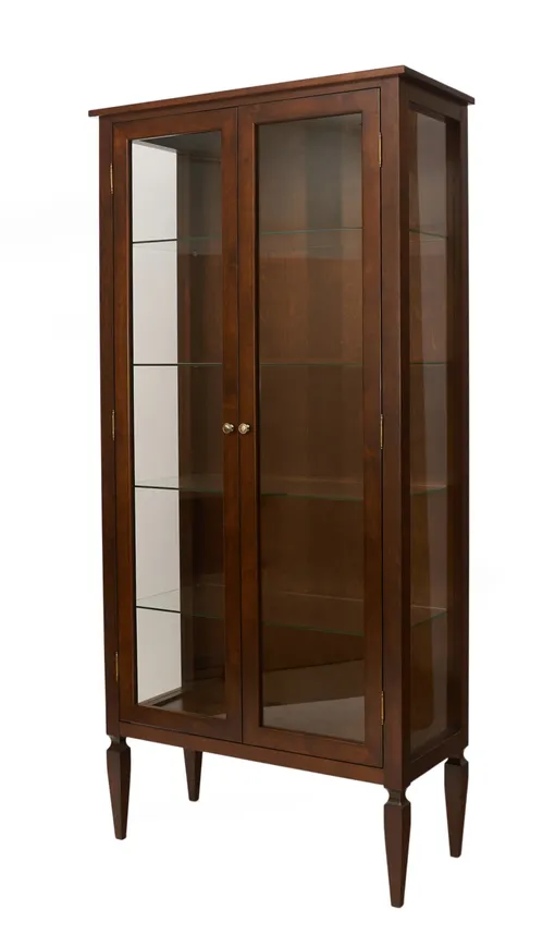 Витрина "800А" (цвет "Орех") "Tadorna Furniture"